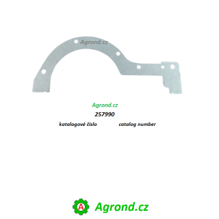 Těsnění zadní skříně 12/02.1 257990 Malotraktor MT8-132.2