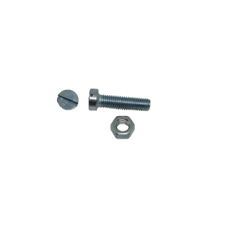Šroub s válcovou hlavou M5 x 30 mm, 10 ks, pozinkovaný
