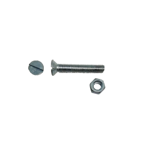 Šroub se zápustnou hlavou M3 x 10 mm, 25 ks, pozinkovaný