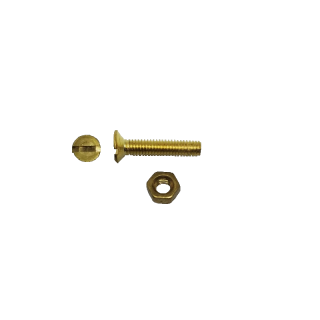 Šroub se zápustnou hlavou M4 x 20 mm, 9 ks, pomosazený