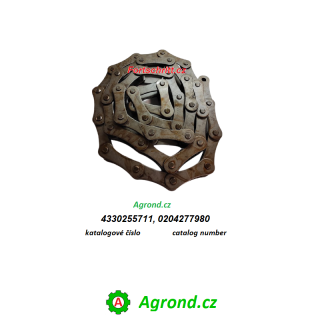 Válečkový řetěz 220B1 x 37 čl. 18/23 4330255711 Fortschritt K 453