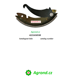 Brzdová čelist úplná - Pravá 029/28 4221658598 Fortschritt E 303