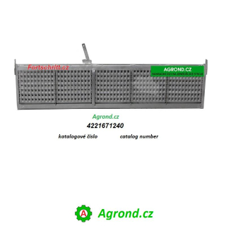 Kaskádový díl 042/24 4221671240 (Fortschritt E 514) Hloubka lamely 10 mm