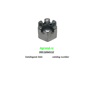 Korunková matice M16 015/19 9951894532