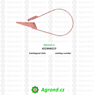 Třmen rozdělovače 161/01 4223646213 Fortschritt E 517
