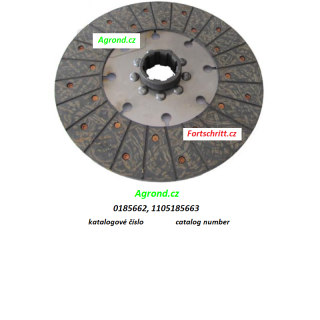 Lamela spojky 4103/25 0185662 Fortschritt ZT 300, ZT 303, ZT 304