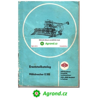 Katalog dílů Fortschritt E 512