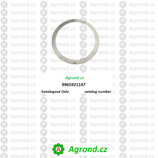 Podložka vymezovací 42x1 073/08 9965921147 Fortschritt E 524