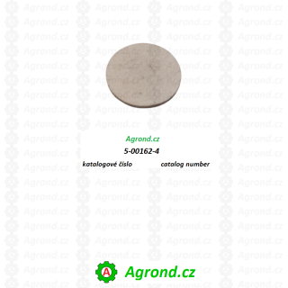 Plstěná prachovka plná 15/13 5-00162-4 Kamzík