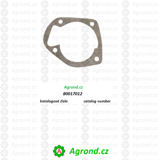 Těsnění tělesa 80017012 ZETOR 8011, ZETOR 8045