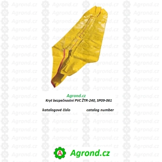 Kryt bezpečnostní PVC ŽTR-240, SP09-061