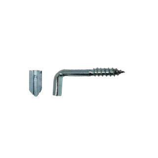 Skoba s vrutem ∅ 5,2 x 30 mm, 50 ks, pozinkovaná